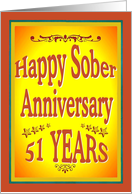 51 YEARS Happy Sober...