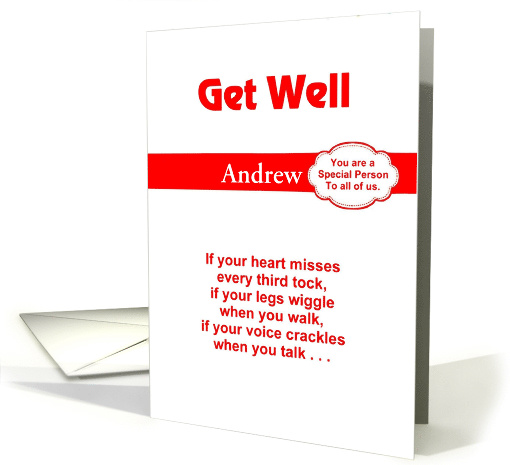 Get Well from all of us, Custom Text card (1339248)