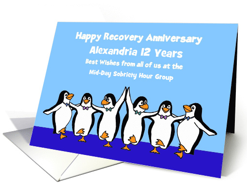 12 Years Alexandria, Dancing Penguins , From all of us,... (1367448)