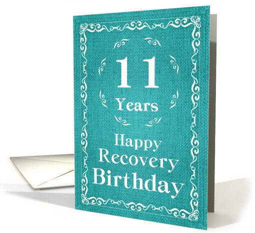 11 Years, Happy Recovery Birthday card (1489444)