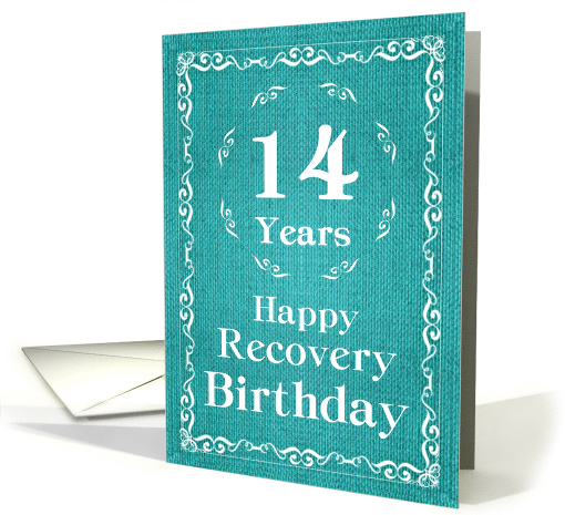 14 Years, Happy Recovery Birthday card (1489450)