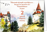 2 Years, Happy Recovery Anniversary card