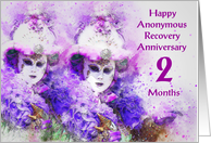 2 Months, Happy Anonymous Recovery Anniversary card
