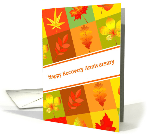 Happy Recovery Anniversary card (1497834)