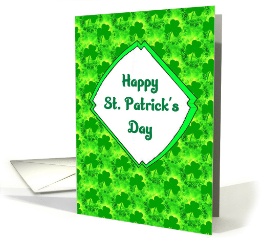 Happy St. Patricks Day, celebrate it everywhere card (1507738)