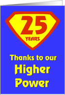 25 Years Thanks to...