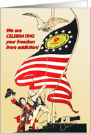 9 MONTHS, Congratulations on your freedom, Eagle card