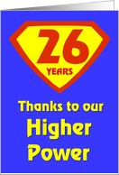 26 Years Thanks to...