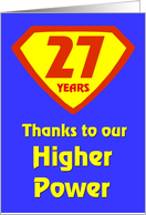 27 Years Thanks to...