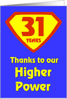 31 Years Thanks to...