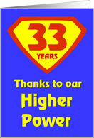 33 Years Thanks to...