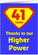 41 Years Thanks to...