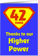 42 Years Thanks to...