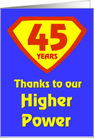 45 Years Thanks to...