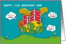 11th Birthday - Crazy Invention card