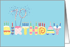 70th Birthday Cake Cake Cake card