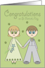 Congratulations Wedding couple on St Patrick’s Day card