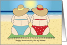 Happy Anniversary - Gay - Parents - Moms card