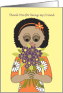 Thank You - Friend card
