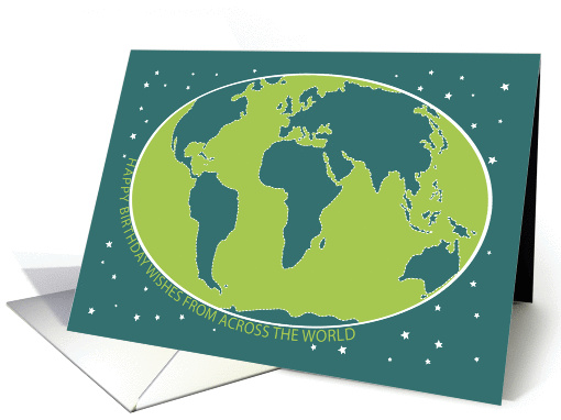 Birthday - World - Across the miles card (1064247)