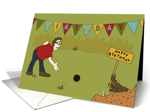 Happy Birthday - Bowling surprise card (1092090)