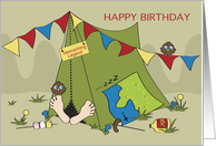 Happy Birthday - Geocaching Legend card