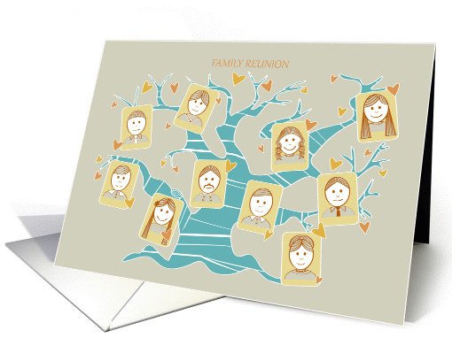 Family Reunion - Invitation - Family Tree card (1233194)