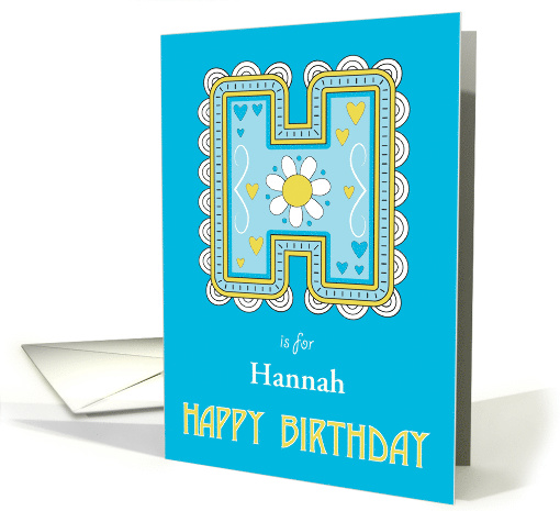Happy Birthday - H is for card (1480840)