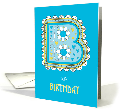 B is for Birthday card (1480850)