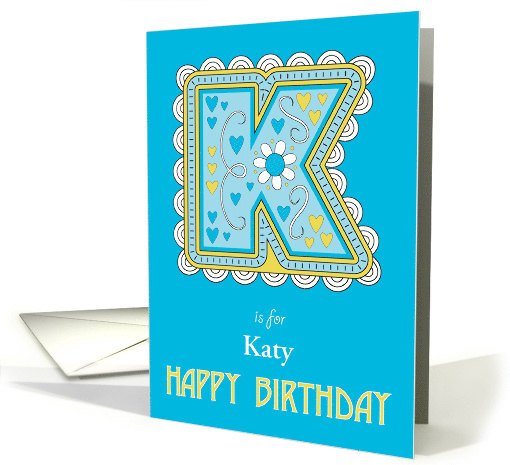 K is for Birthday card (1485220)
