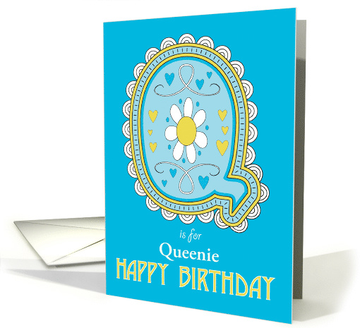 Q is for Birthday card (1485232)