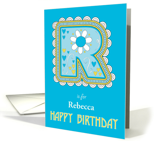 R is for Birthday card (1485236)