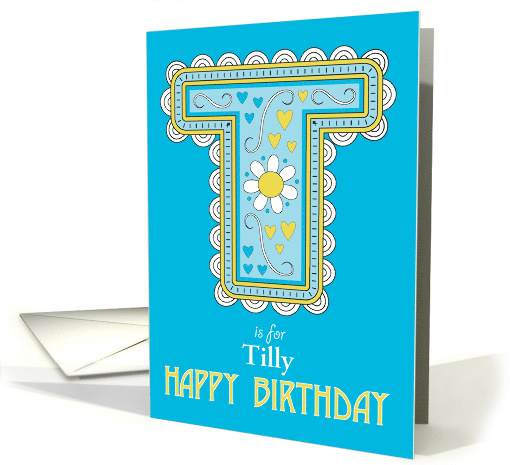 T is for Birthday card (1485240)