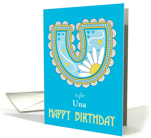 U is for Birthday card (1485242)