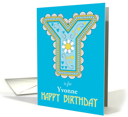 Y is for Birthday card (1485250)