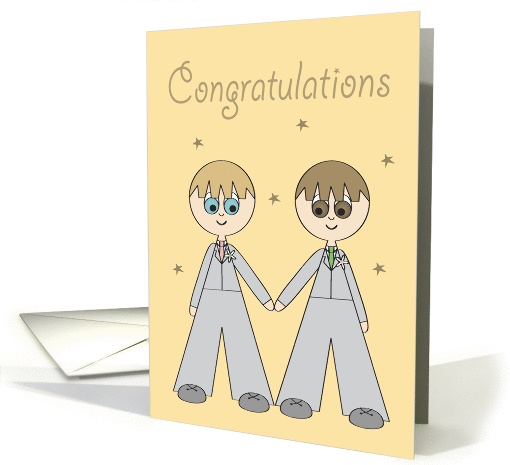 Wedding Day Grooms Congratulations card (910647)