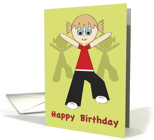 Girl Birthday card (913536)