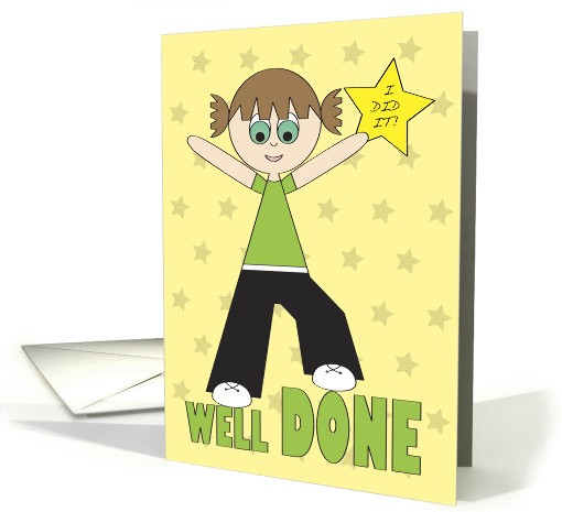 You did it weight loss card (913540)