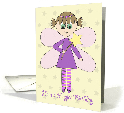 Happy Birthday Fairy card (915698)