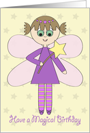 Happy Birthday Fairy card