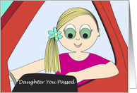 Congratulations New Driver - Daughter card