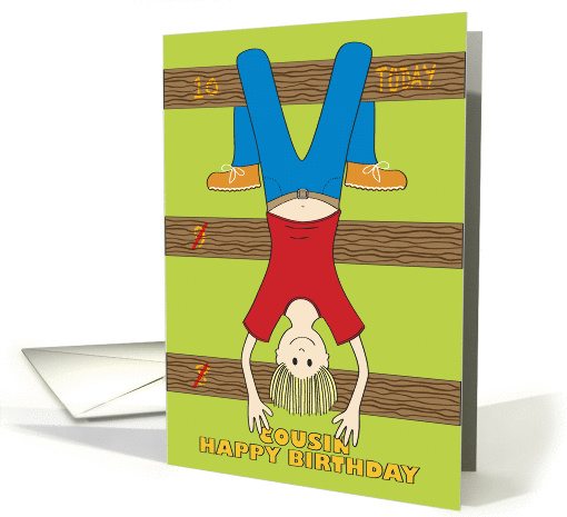 Happy Birthday - 10 Today Cousin card (935152)