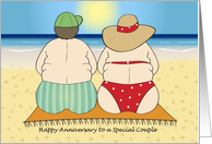 Happy Anniversary - to a Special Couple card