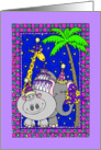 Birthday Party Animals card