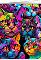 Psychedelic Cats Any...