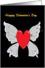 heart flutter Valentine’s card