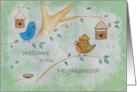 Cute Birds in a Tree New Neighbor Card