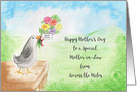 Happy Mother’s Day, Mother in Law, Across Miles, Bird, Hills, Sky card