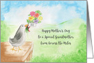Happy Mother’s Day Special Grandmother, Across Miles, Bird, Hills, Sky card