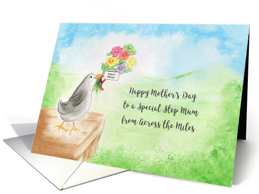Happy Mother's Day Step MUM Across Miles Bird Hills Sky card (1478104)